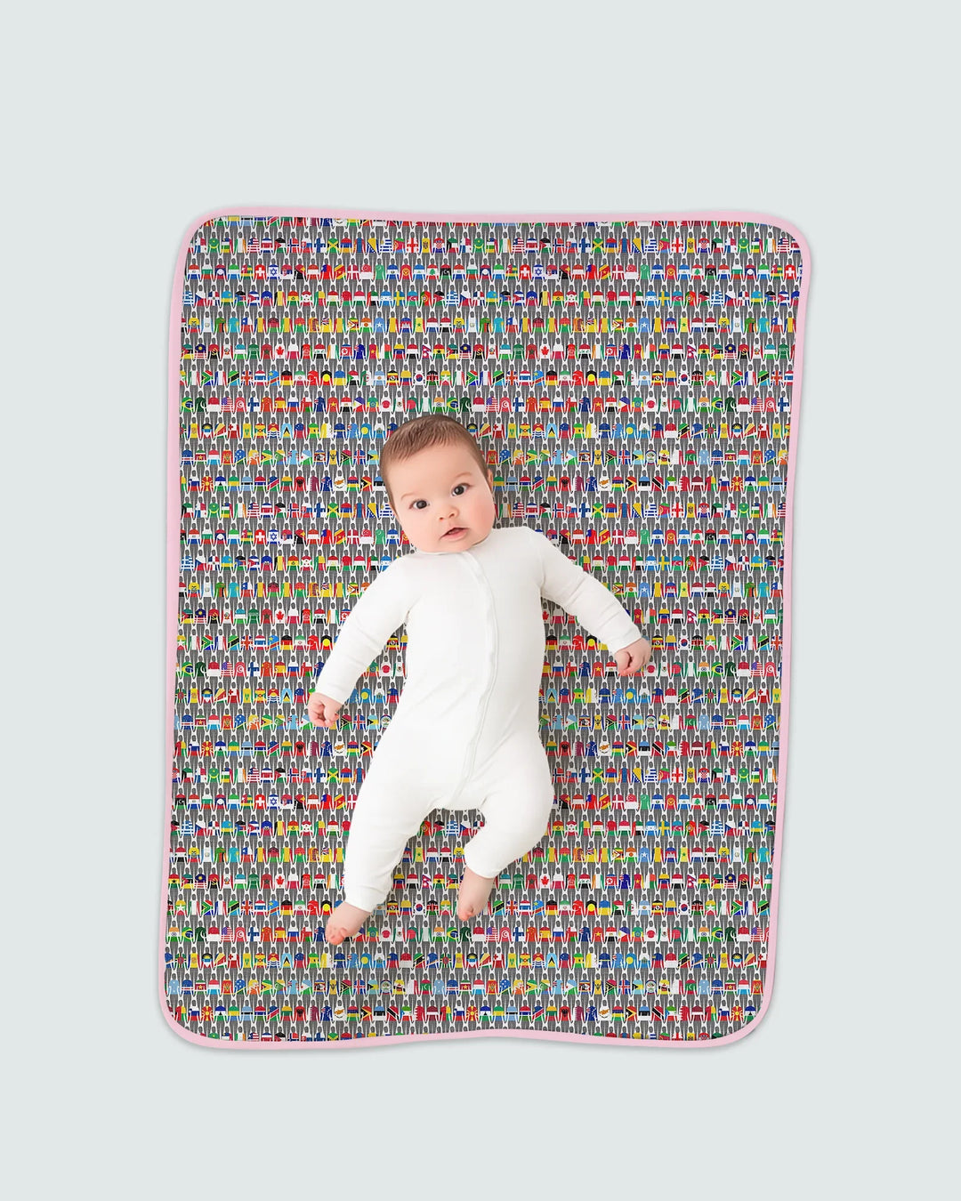 Around The World Bamboo Blanket