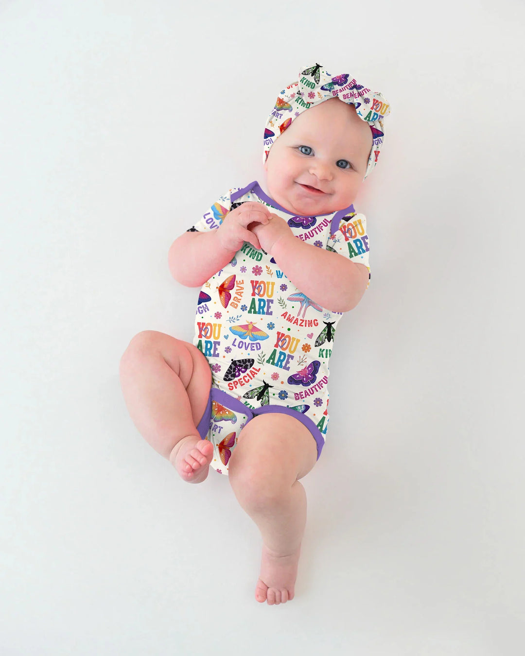 Gerippte Babykleidung mit individuellem Foto - Weich &amp; Skizzenhaft