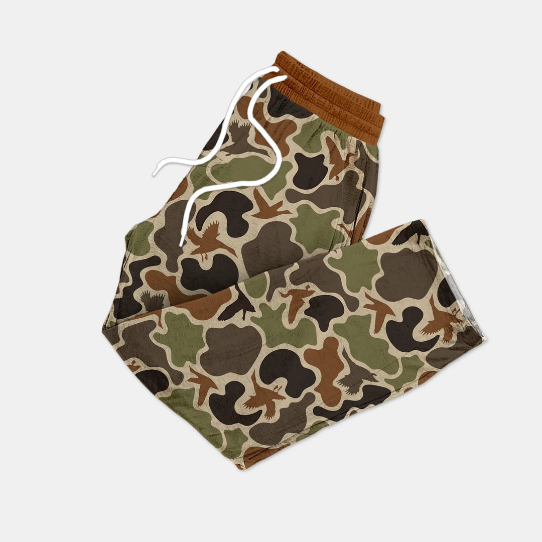 Mallard Hunting Bamboo Men's Pajama Set