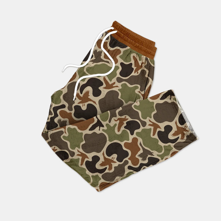 Mallard Hunting Bamboo Men's Pajama Set