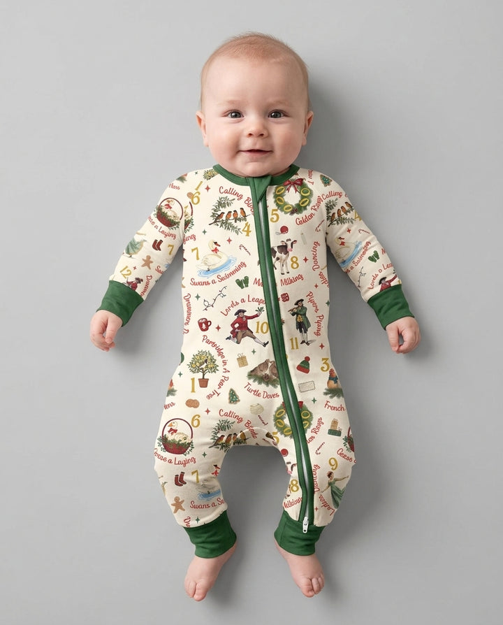 12 Days of Christmas Bamboo Convertible Zippy