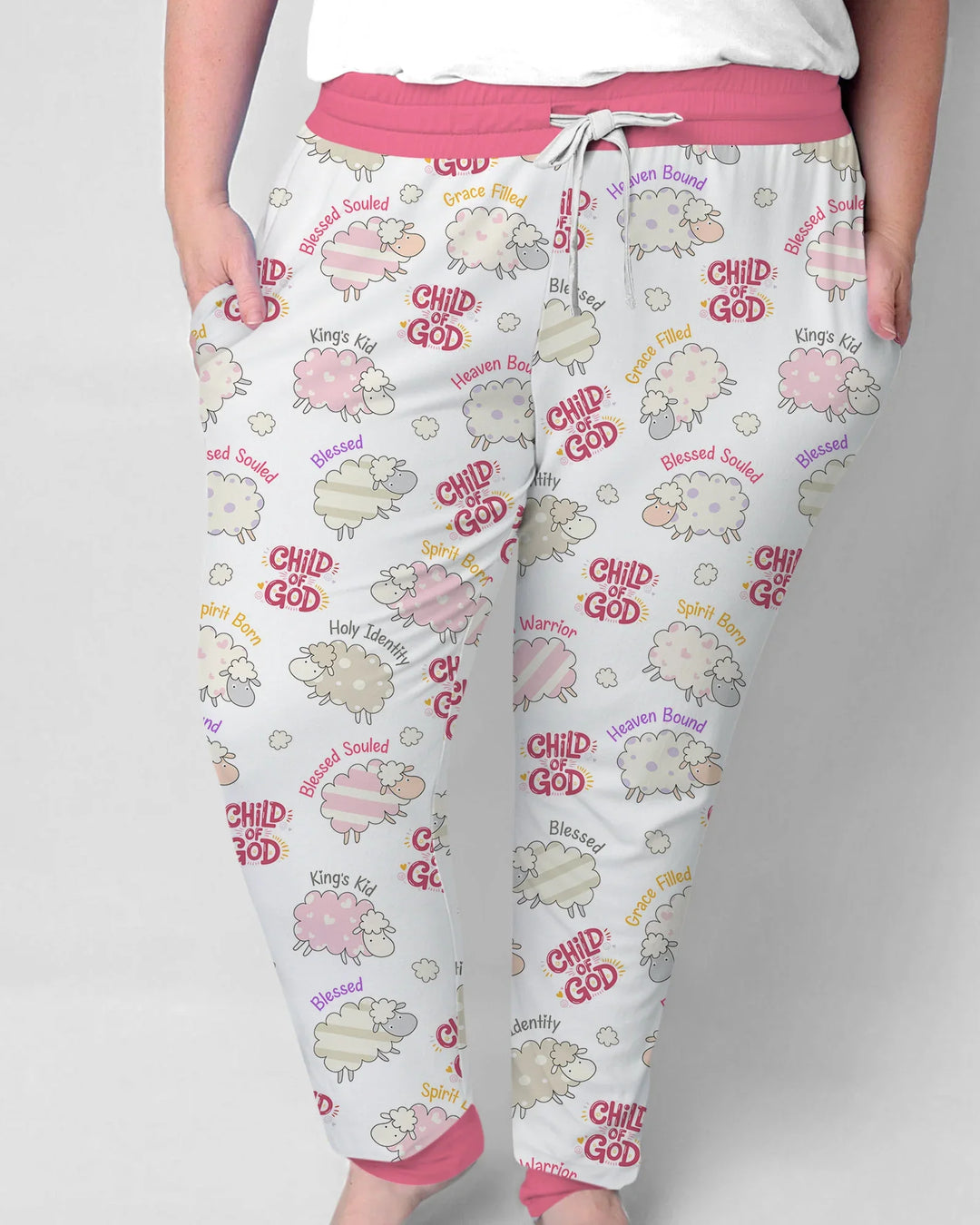A Child Of God Mädchen Pyjama-Set aus Bambus für Damen