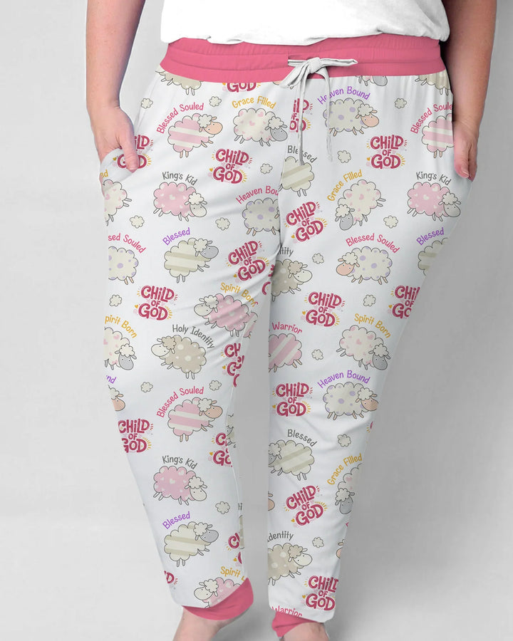 A Child Of God Mädchen Pyjama-Set aus Bambus für Damen