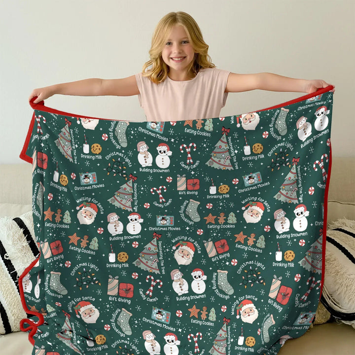 Christmas Things Bamboo Blanket