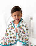 Vorlage Quilt Decke