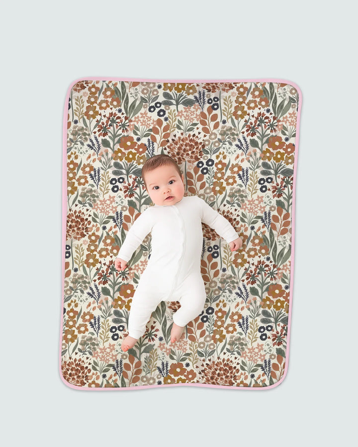 Autumn Meadow Botanicals Bamboo Blanket