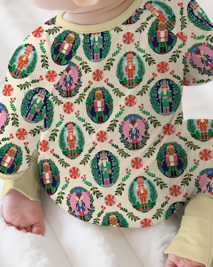 Whimsical Nutcracker Bamboo Convertible Zippy
