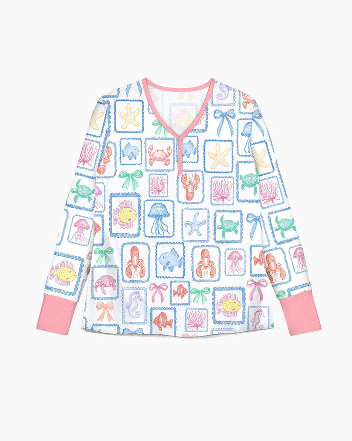 Vorlage Bambus Damen Pyjama Set