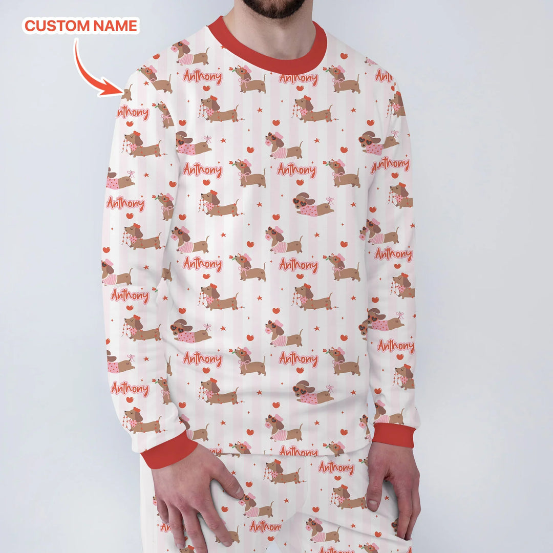 Vorlage Benutzerdefiniertes Herren-Pyjama-Set