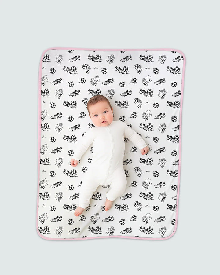 Future Soccer Champion Bamboo Blanket