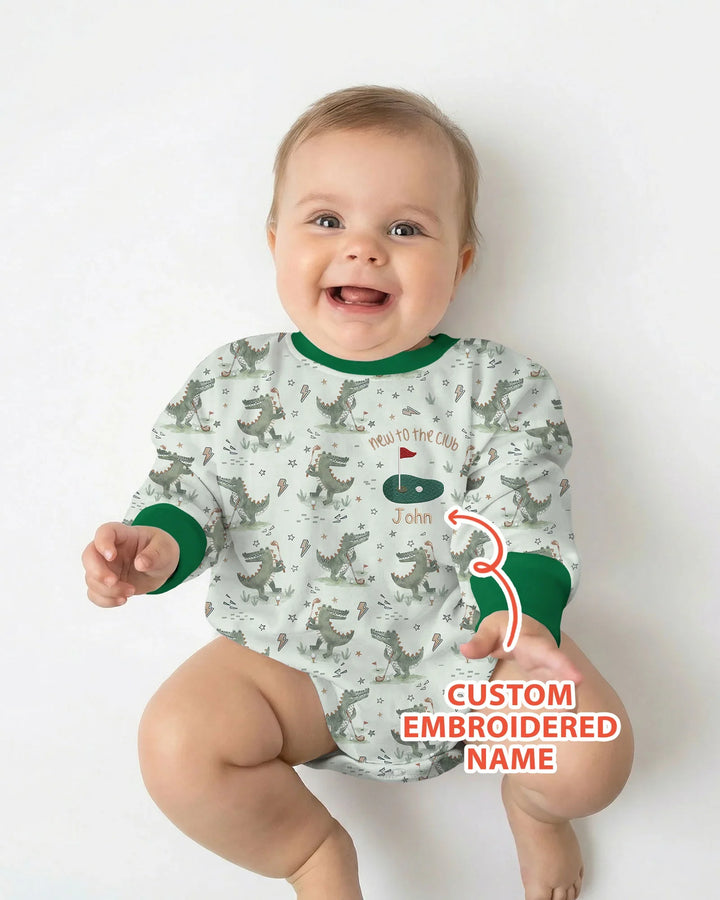 Gerippte Babykleidung mit individuellem Foto - Weich &amp; Skizzenhaft