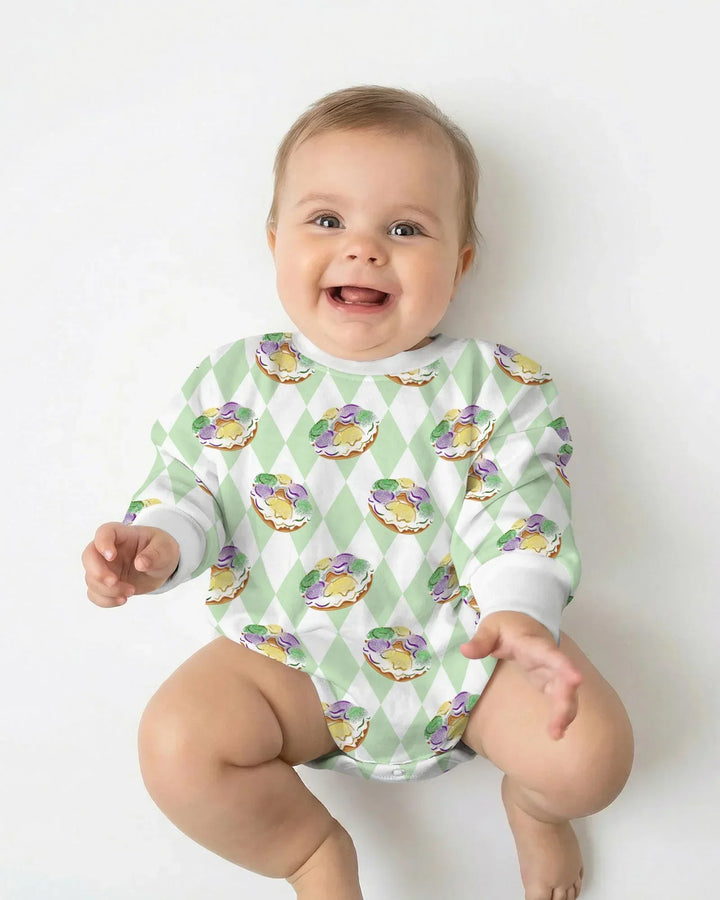 Gerippte Babykleidung mit individuellem Foto - Weich &amp; Skizzenhaft