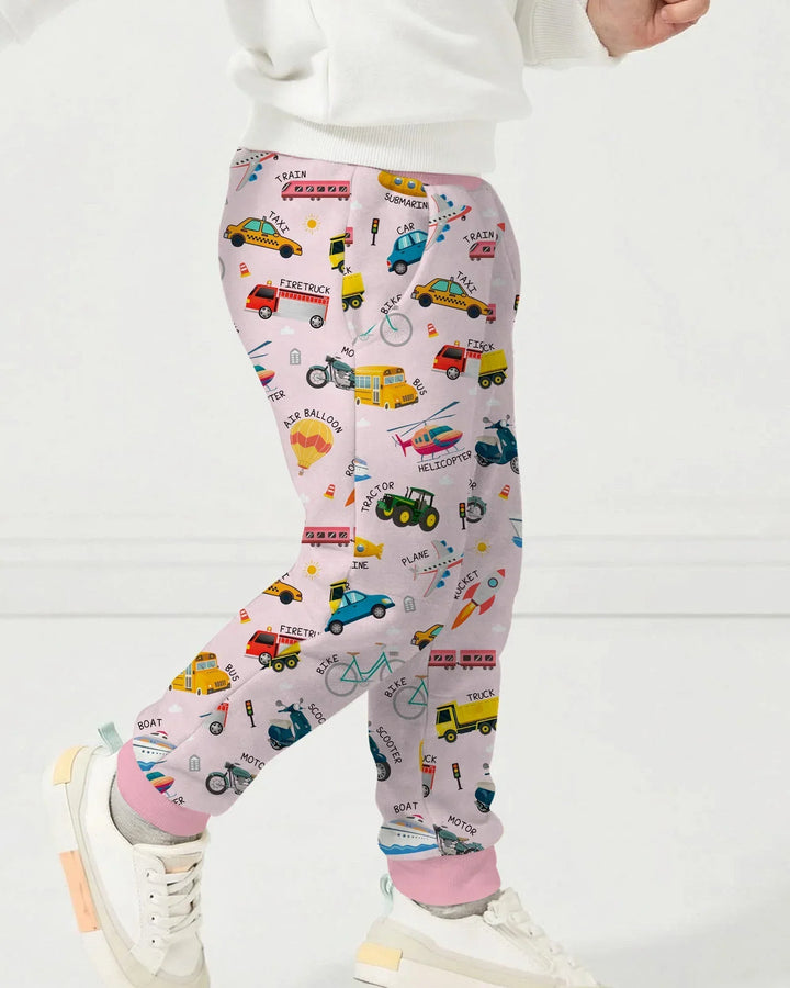 Vehicle Vocabulary Bamboo Jogger