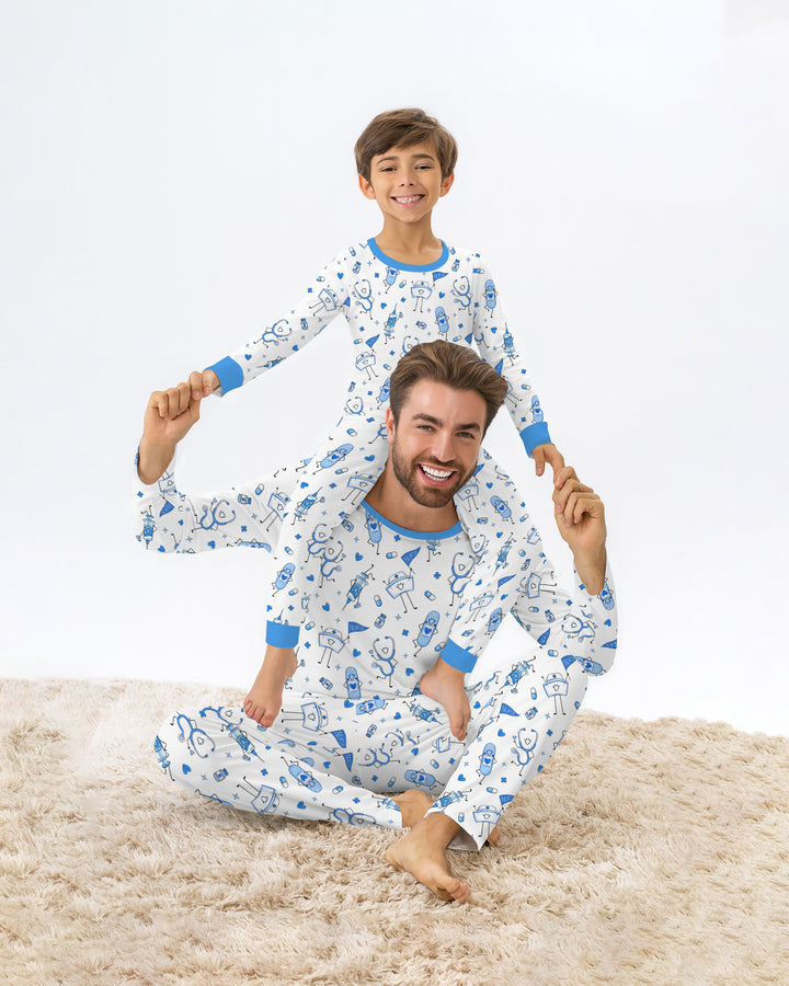 Cute Nurse Crew Bamboo Shorty Zippy