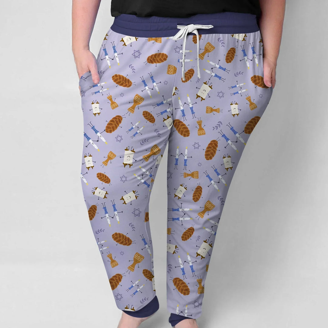 Vorlage für individuelles Damen-Pyjama-Set