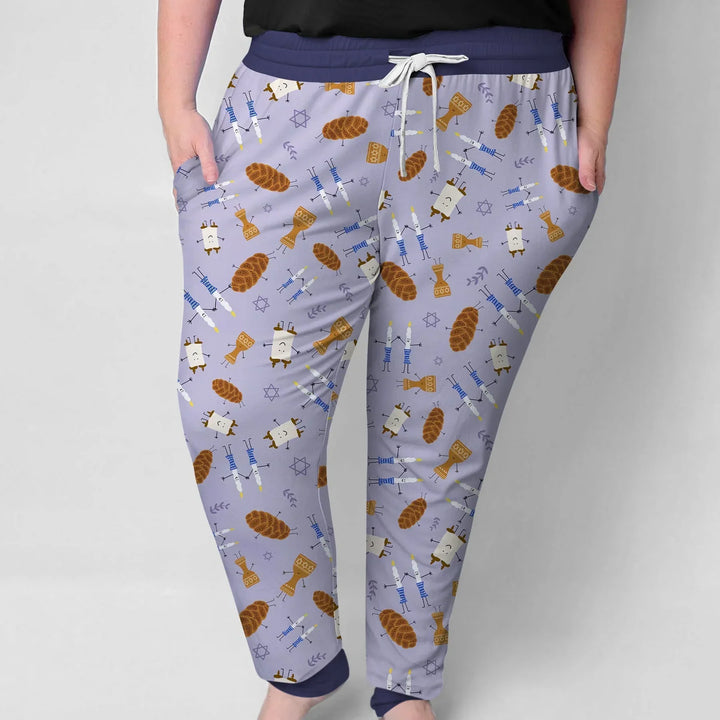 Vorlage für individuelles Damen-Pyjama-Set