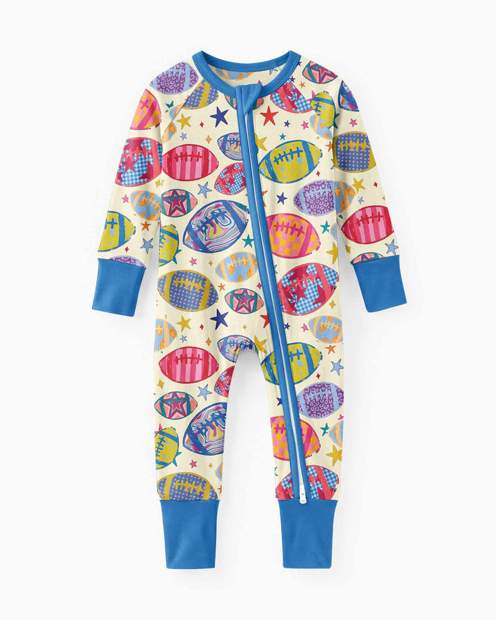 Football Season Bamboo Convertible Zippy
