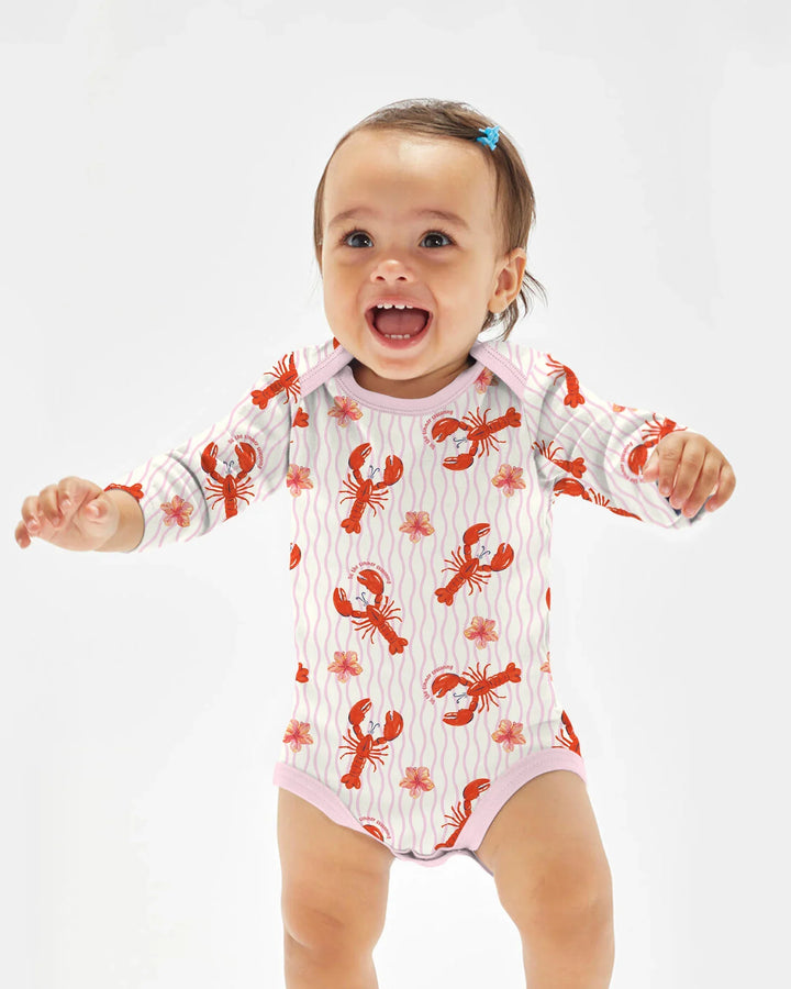 Gerippte Babykleidung mit individuellem Foto - Weich &amp; Skizzenhaft
