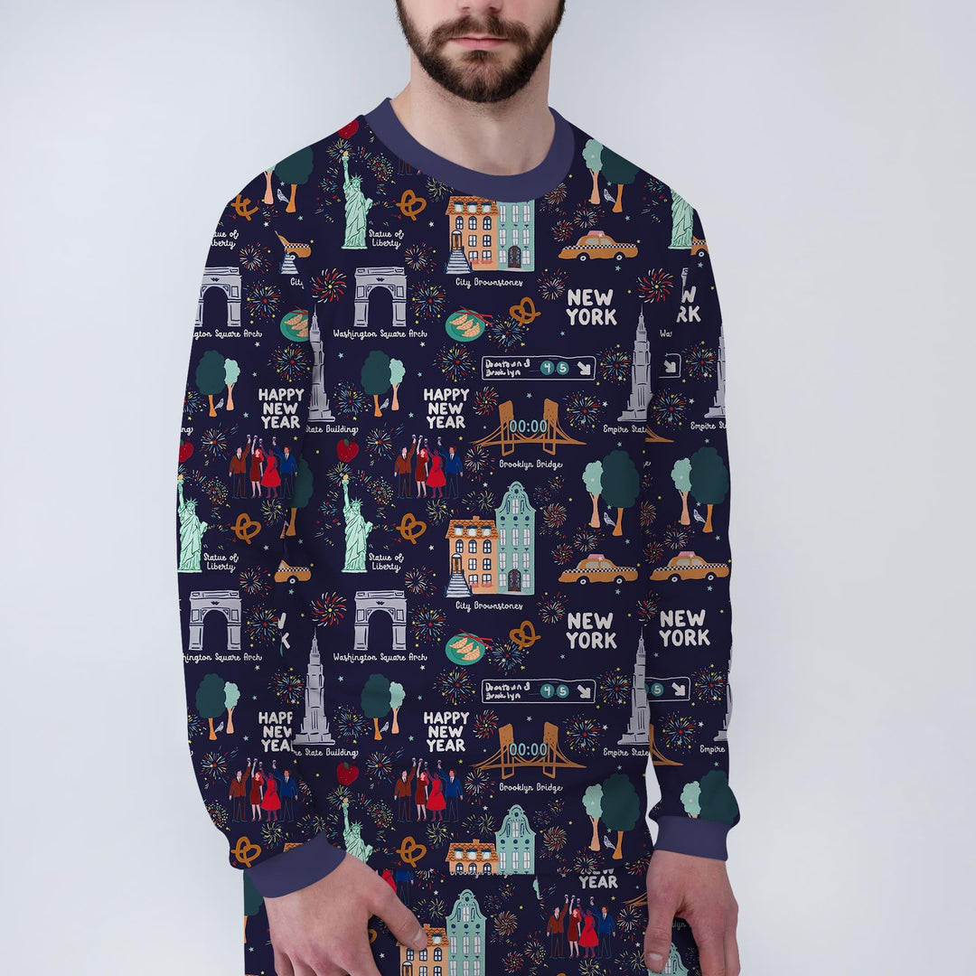 Vorlage Herren-Pyjama-Set