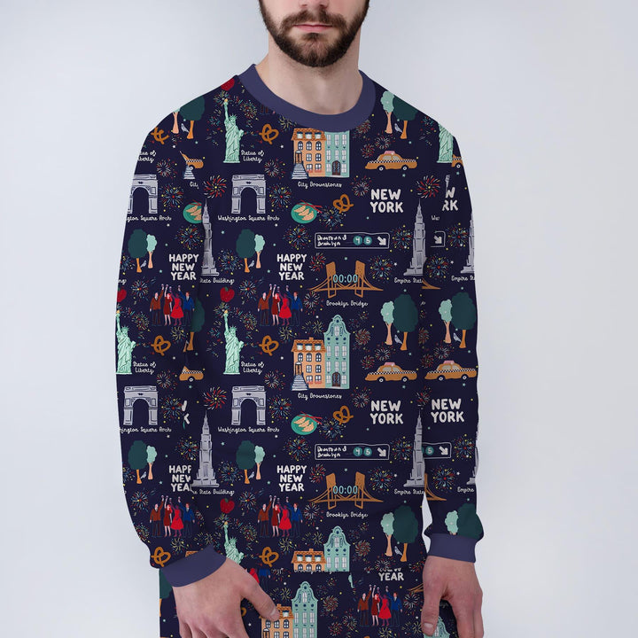 Vorlage Herren-Pyjama-Set