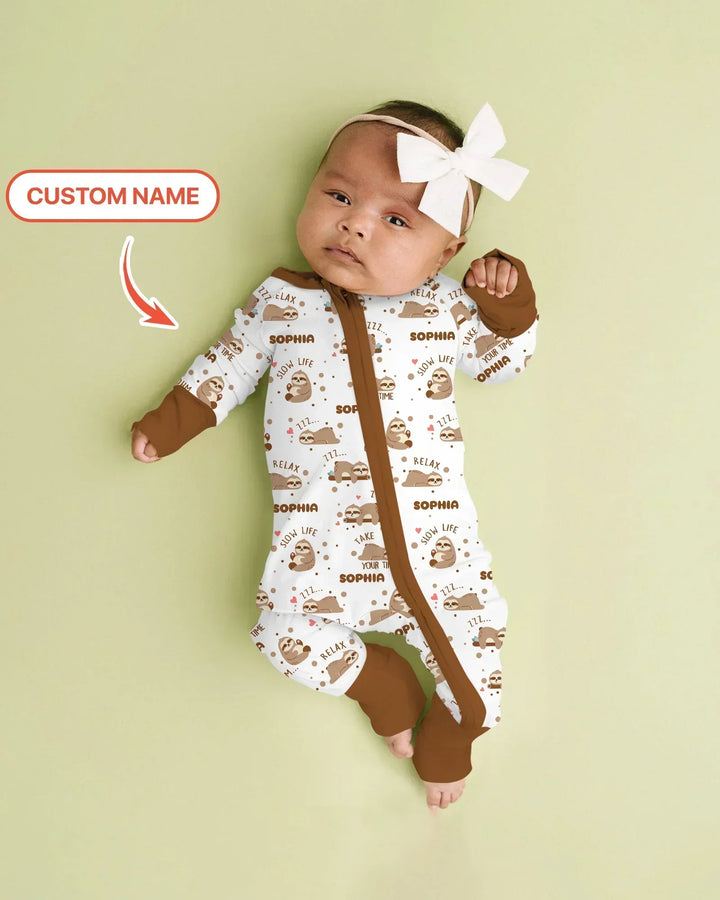 Gerippte Babykleidung mit individuellem Foto - Weich &amp; Skizzenhaft