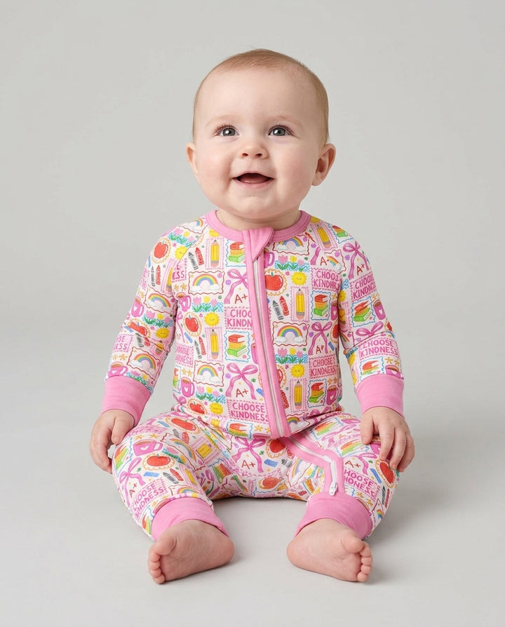 Gerippte Babykleidung mit individuellem Foto - Weich &amp; Skizzenhaft