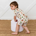 Kwanzaa Spirit Bamboo Two Piece Short Sleeve Shorts Pajama Set