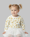 Mama & Mini Honey Bear Bambus-Sweatshirt mit Rundhalsausschnitt