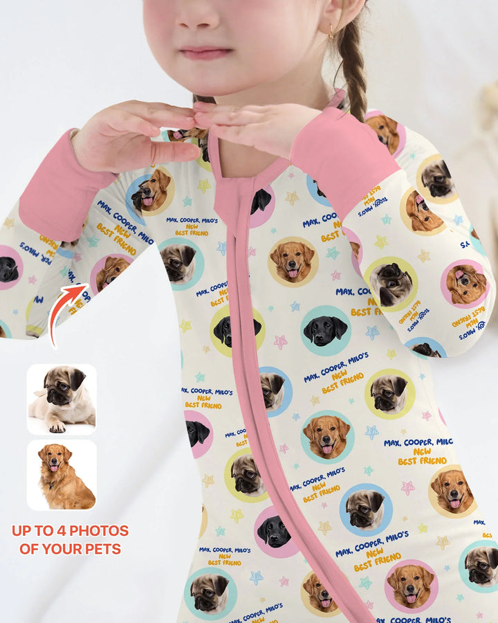 Gerippte Babykleidung mit individuellem Foto - Weich &amp; Skizzenhaft