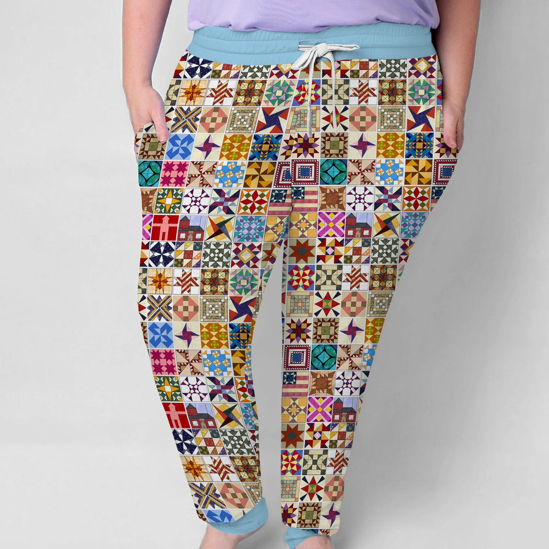 Heritage Quilt Bambus Damen Pyjama Set