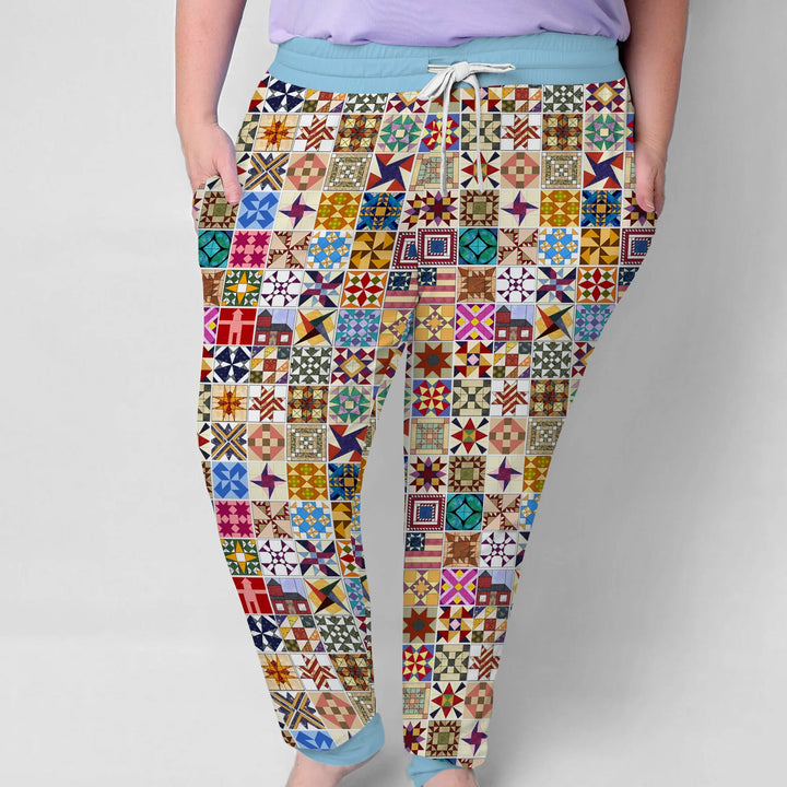 Heritage Quilt Bambus Damen Pyjama Set