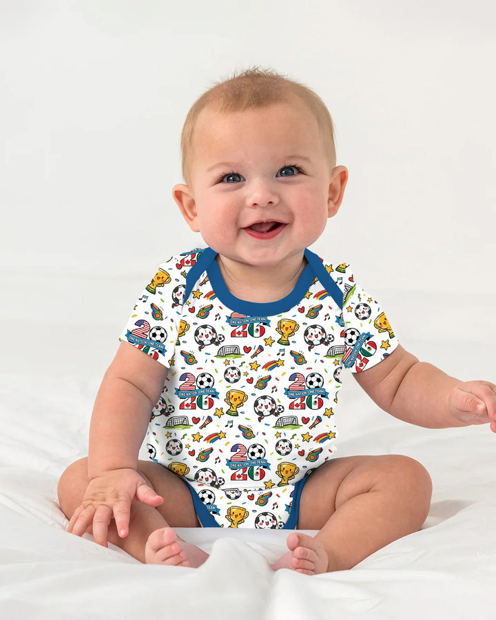 Gerippte Babykleidung mit individuellem Foto - Weich &amp; Skizzenhaft
