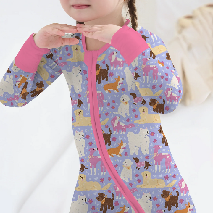 Floral Pawty Bamboo Convertible Zippy