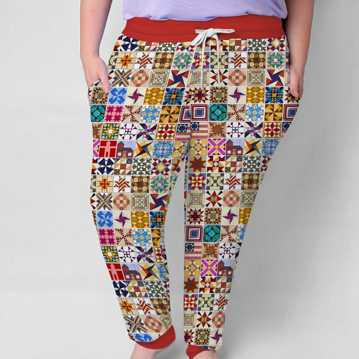Heritage Quilt Bambus Damen Pyjama Set