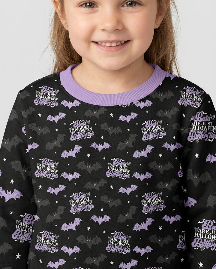 Sweatshirt mit Rundhalsausschnitt aus Bambusfaser