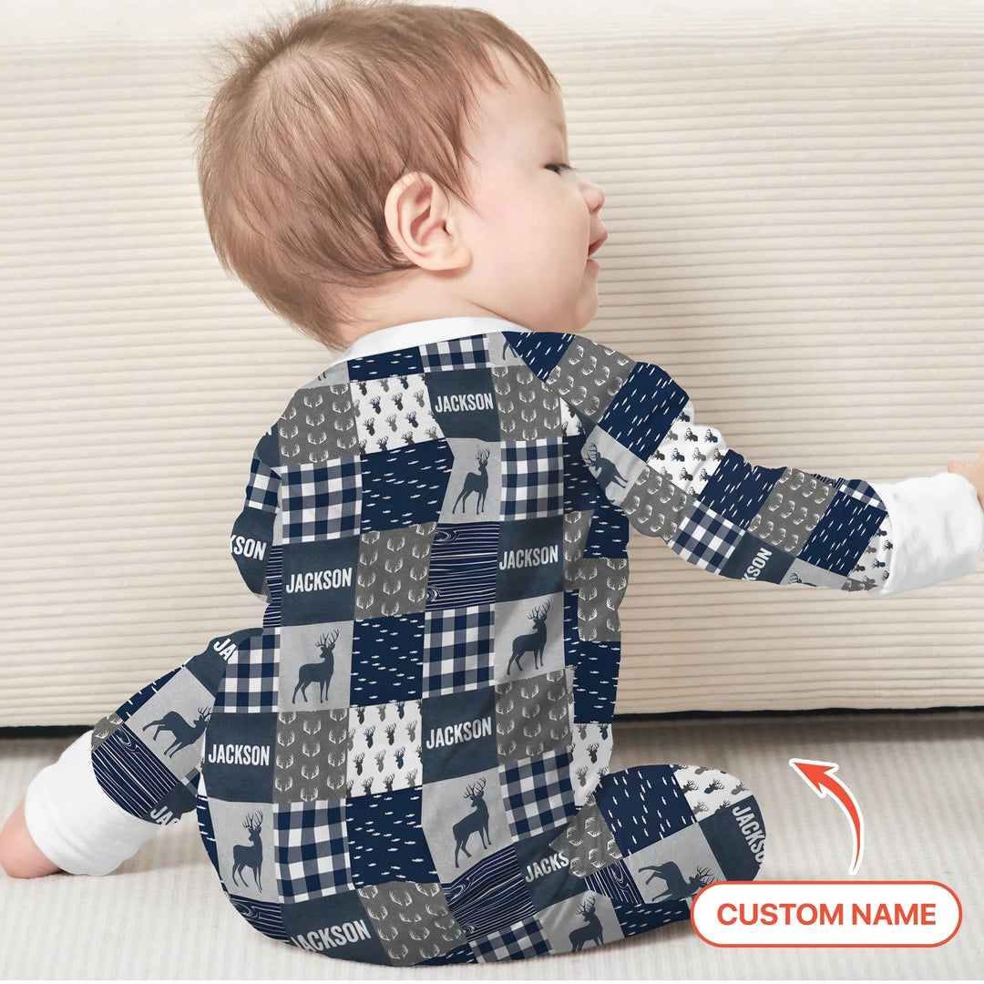 Gerippte Babykleidung mit individuellem Foto - Weich &amp; Skizzenhaft