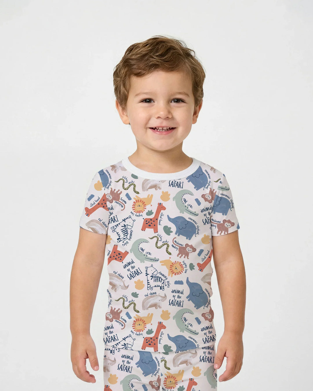 Zweiteiliges, kurzärmliges Pyjama-Set mit Marienkäfern