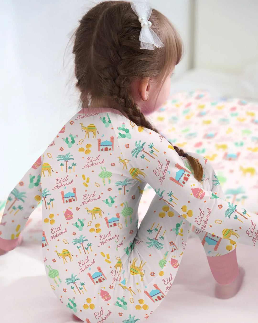 Gerippte Babykleidung mit individuellem Foto - Weich &amp; Skizzenhaft