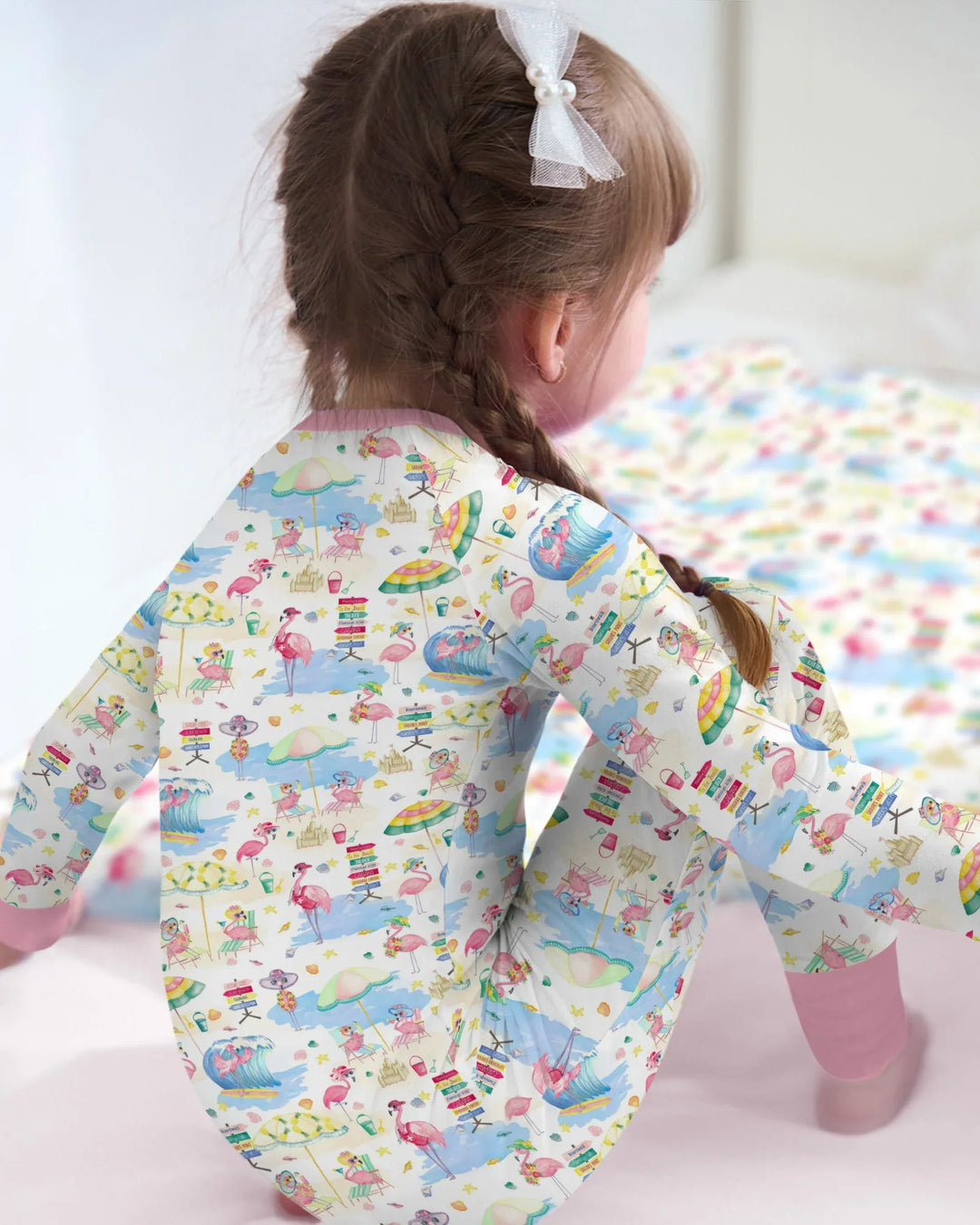 Gerippte Babykleidung mit individuellem Foto - Weich &amp; Skizzenhaft