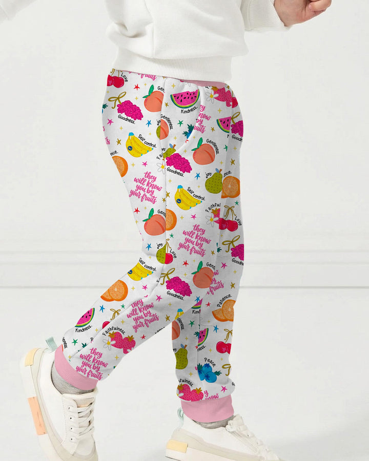 They Will Know You By Your Fruits Bamboo Jogger