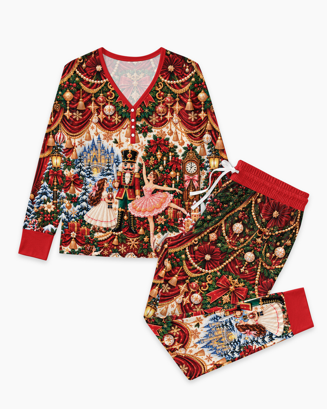 The Nutcracker's Christmas Bamboo Women Pajama Set