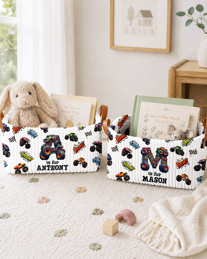Toys Are For Baby Boy Shower Basket