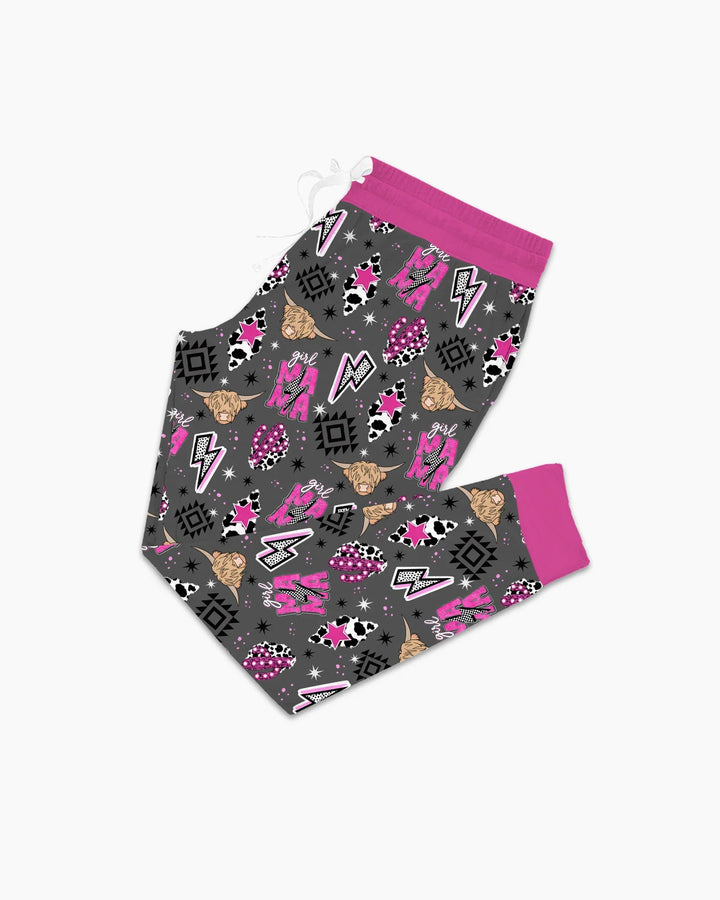 Western Mama & Me passendes Pyjama-Set für Damen aus Bambus