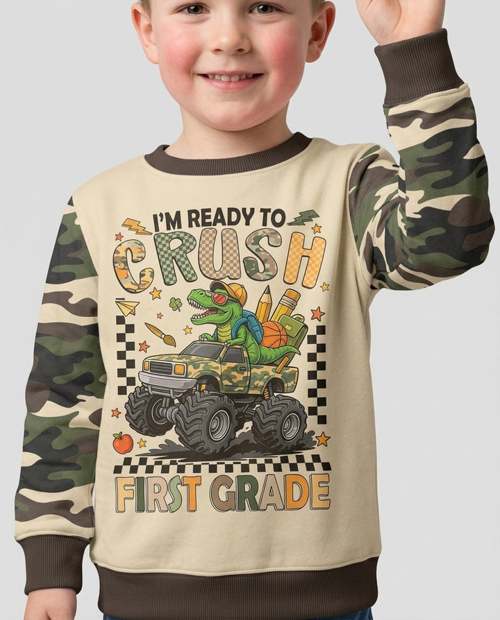 Custom Template Bambus-Rundhals-Sweatshirt