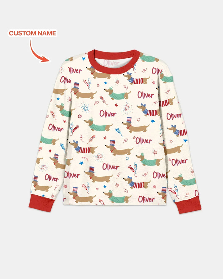 Vorlage Benutzerdefiniertes Herren-Pyjama-Set