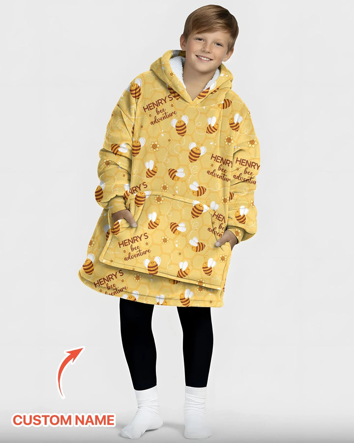 Benutzerdefinierter Bambus-Deckenhoodie (Vorlage)