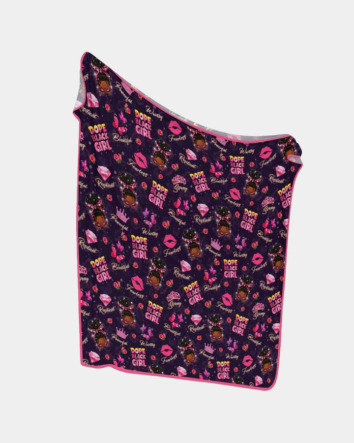 Dope Black Queen Bamboo Blanket