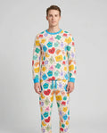 Happy Shape Squad Family Matching Bamboo Men's Pajama Set