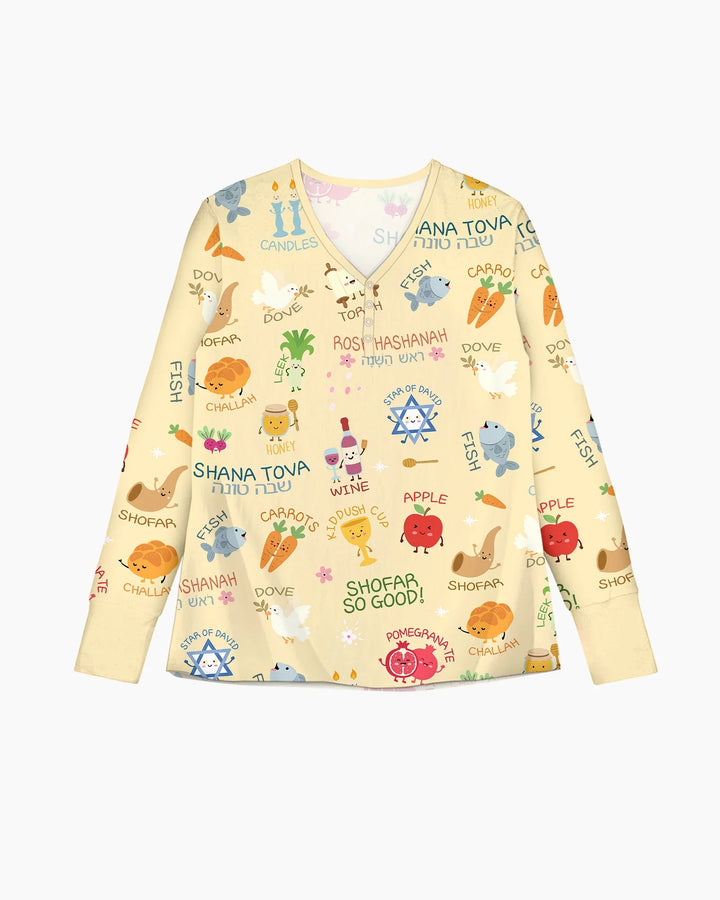Vorlage Bambus Damen Pyjama Set