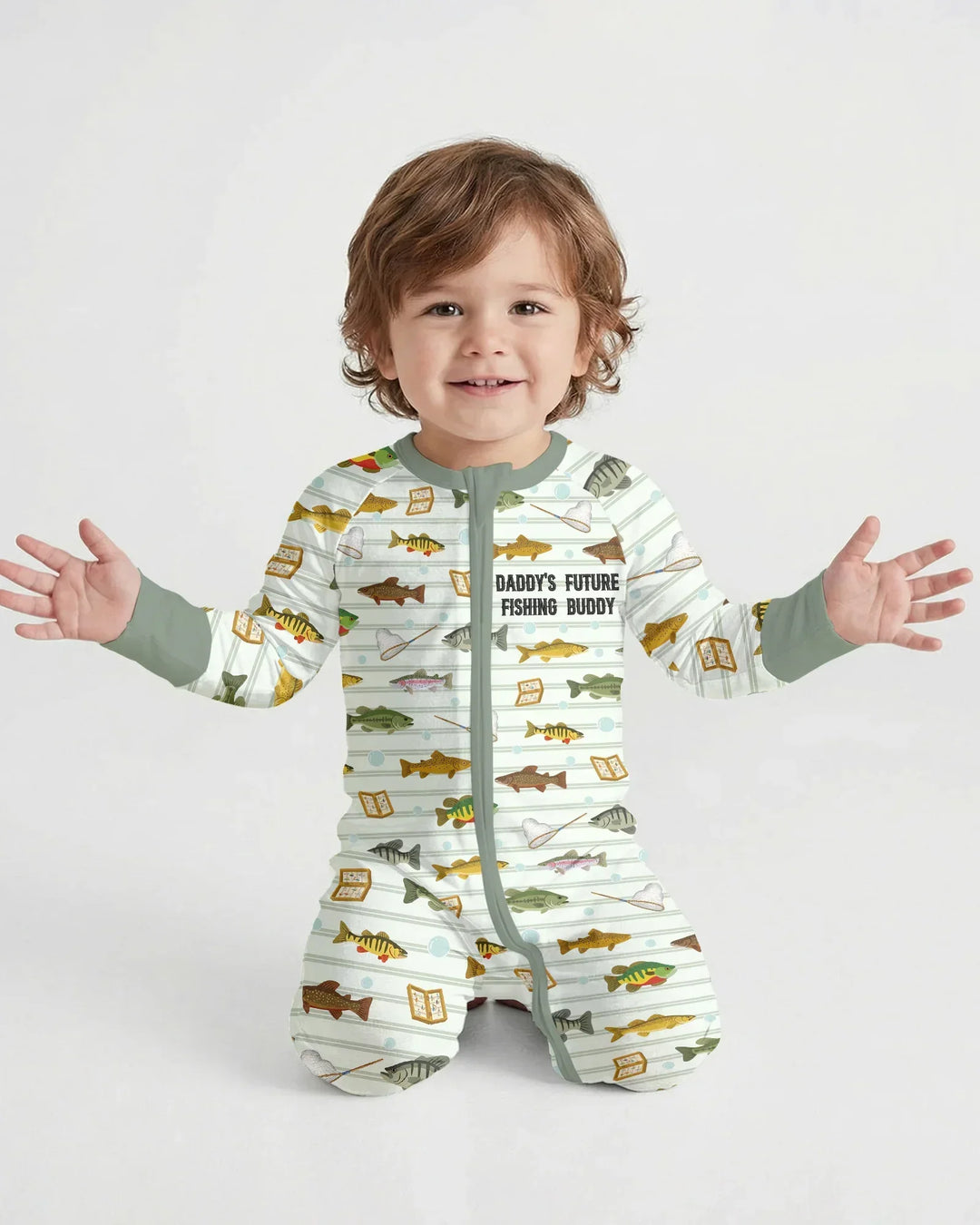 Gerippte Babykleidung mit individuellem Foto - Weich &amp; Skizzenhaft